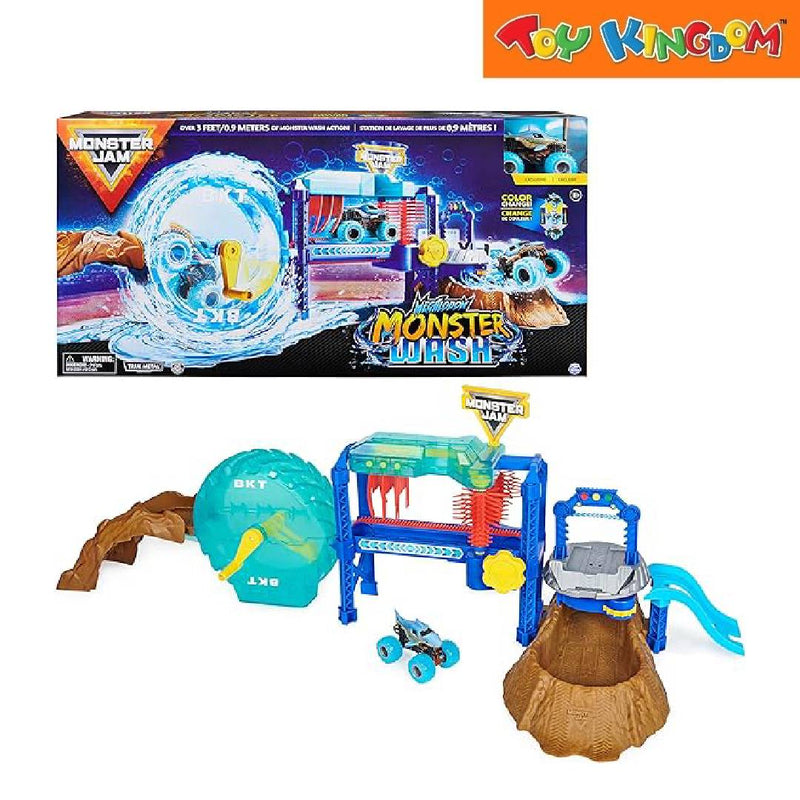 Monster Jam Megalodon Monster Wash Vehicle Playset