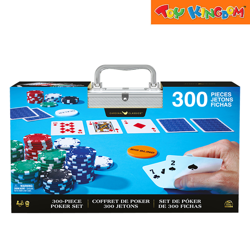 Spinmaster Games Classic Poker Set Refresh