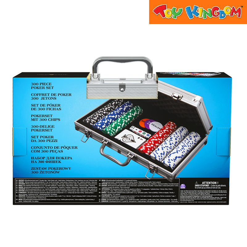 Spinmaster Games Classic Poker Set Refresh