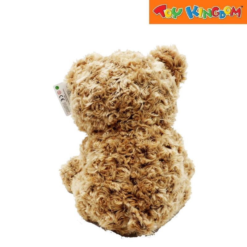 KidShop Brown With Red Heart 45 cm Plush Bear