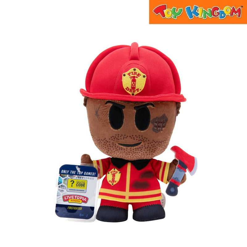 Dev Series Livetopia FireFighter Collector Plush