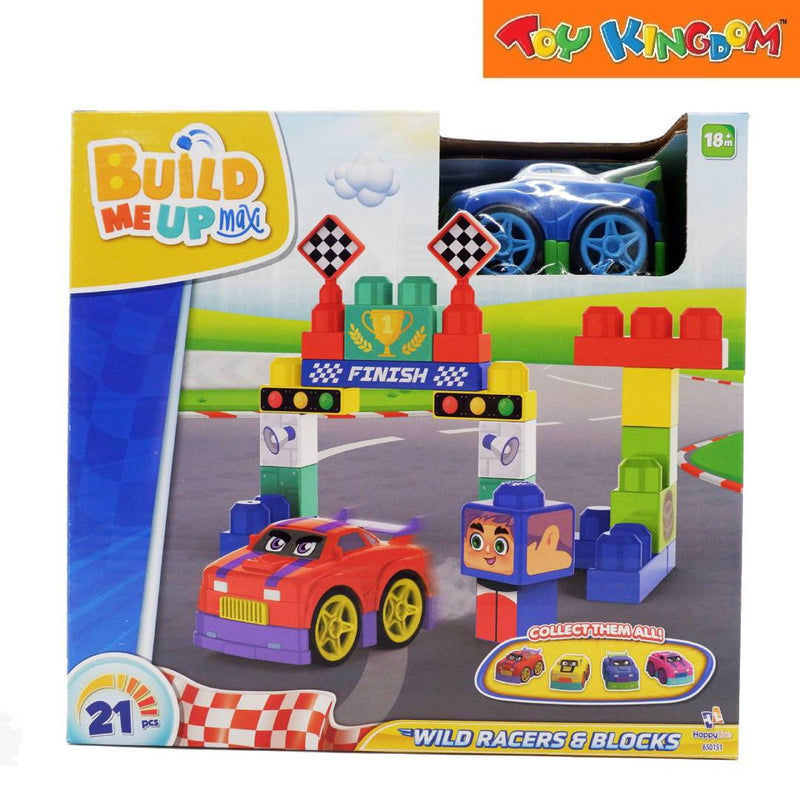 Build Me Up Maxi Blue 21pcs Building Blocks