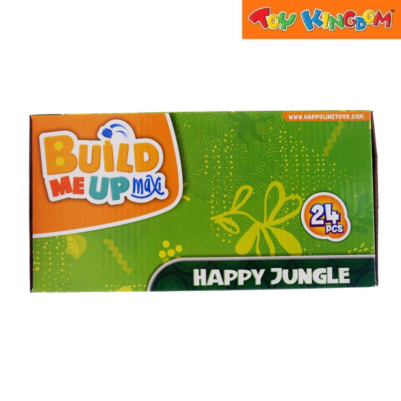 Build Me Up Maxi Elephant and Tiger 24pcs Jungle Building Blocks