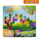 Build Me Up Maxi Dinosaur and Lion 24pcs Jungle Building Blocks