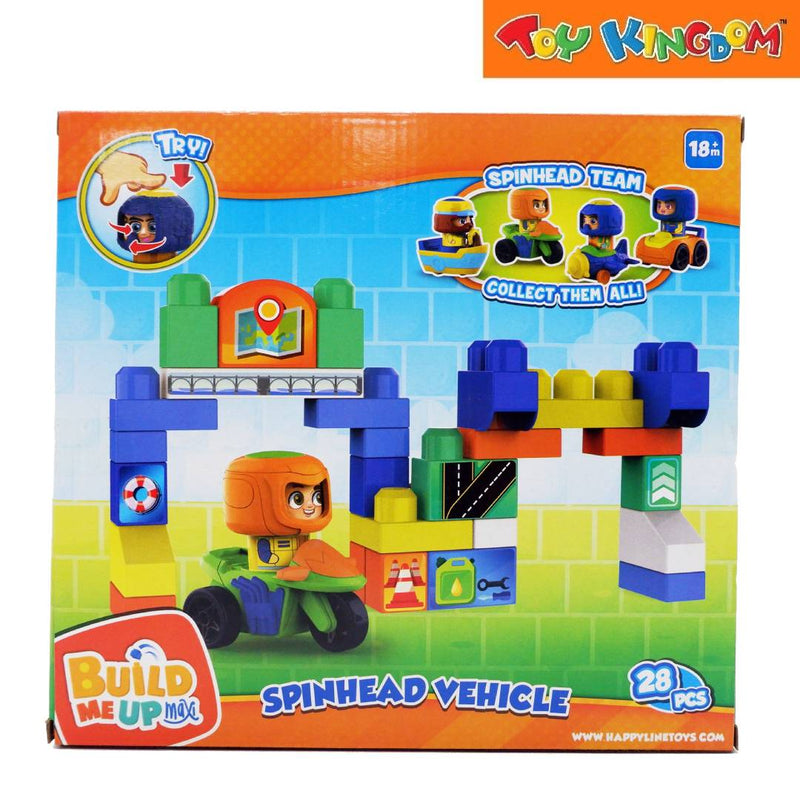 Build Me Up Maxi Motorcycle 28pcs Building Blocks