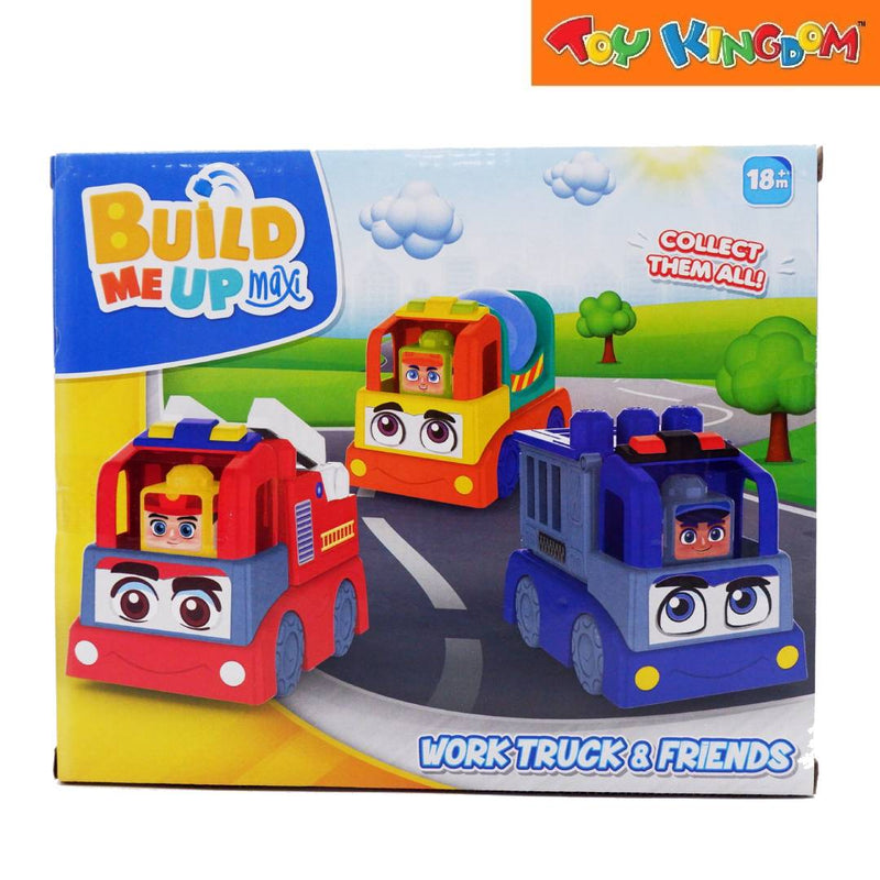 Build Me Up Maxi Police Truck Vehicle