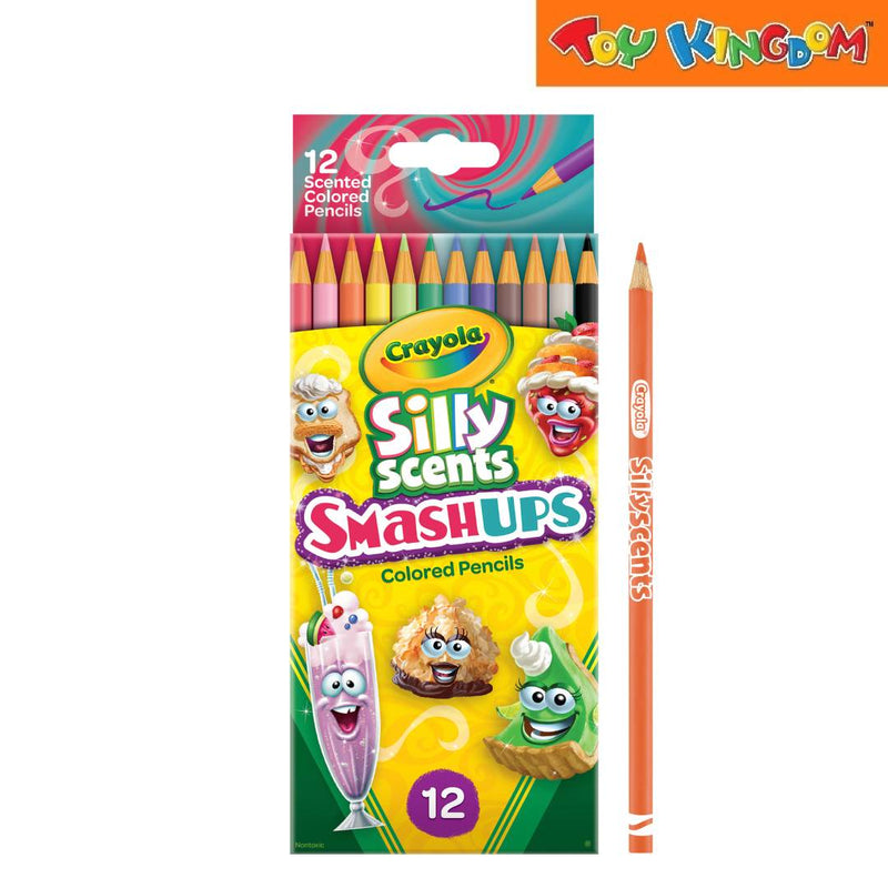 Crayola 12 Scented Colored Pencils Silly Scents Smash Ups