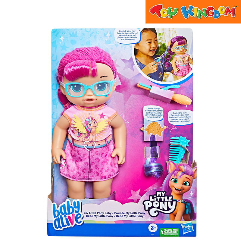 Baby Alive My Little Pony Sunny Pink