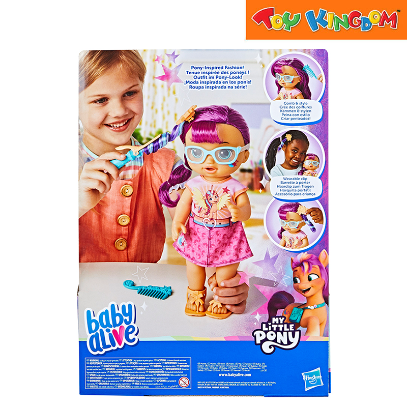 Baby Alive My Little Pony Sunny Pink