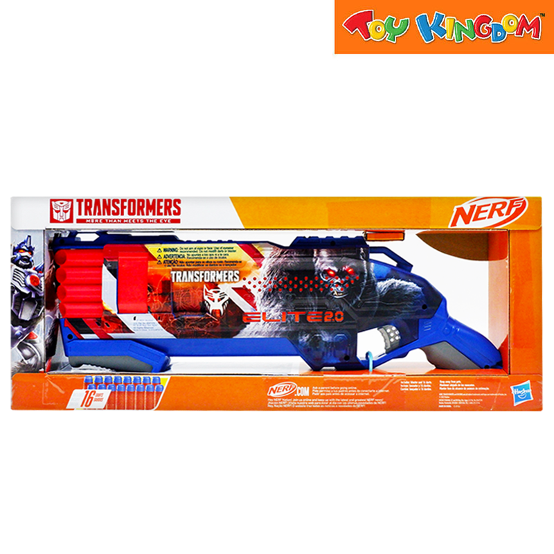 Nerf Transformers Optimus Primal Dart Blaster