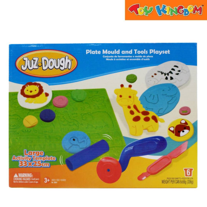JuzDough Plate Mould and Tools Playset