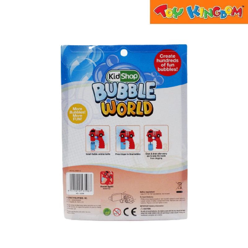 KidShop Bubble Maker Fire Engine