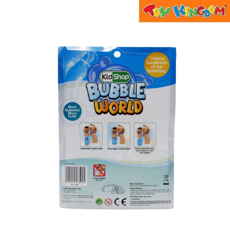 KidShop Bubble Maker Military Vehicle