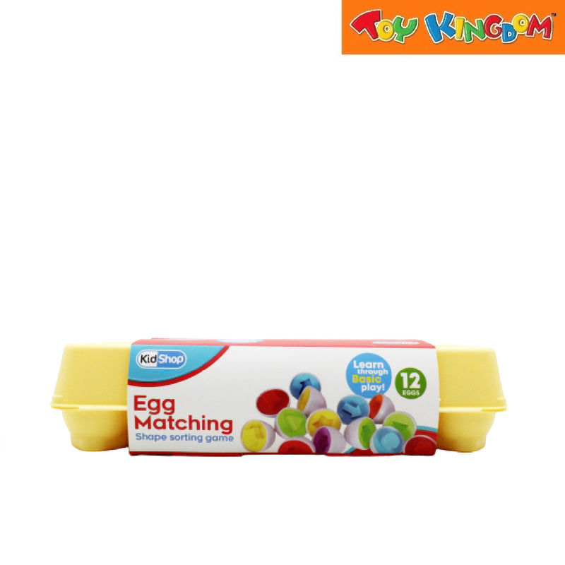 KidShop Egg Matching Shape Sorting Game