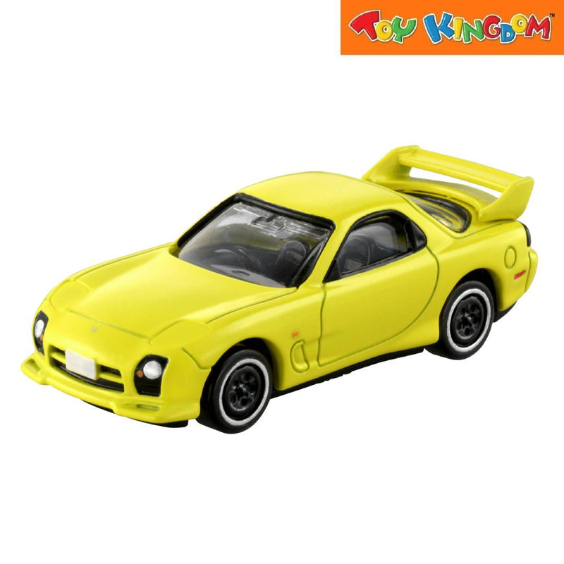 Tomica PRM Unlimited 12 Initial D RX7 Takahashi Keisuke Yellow Die-cast