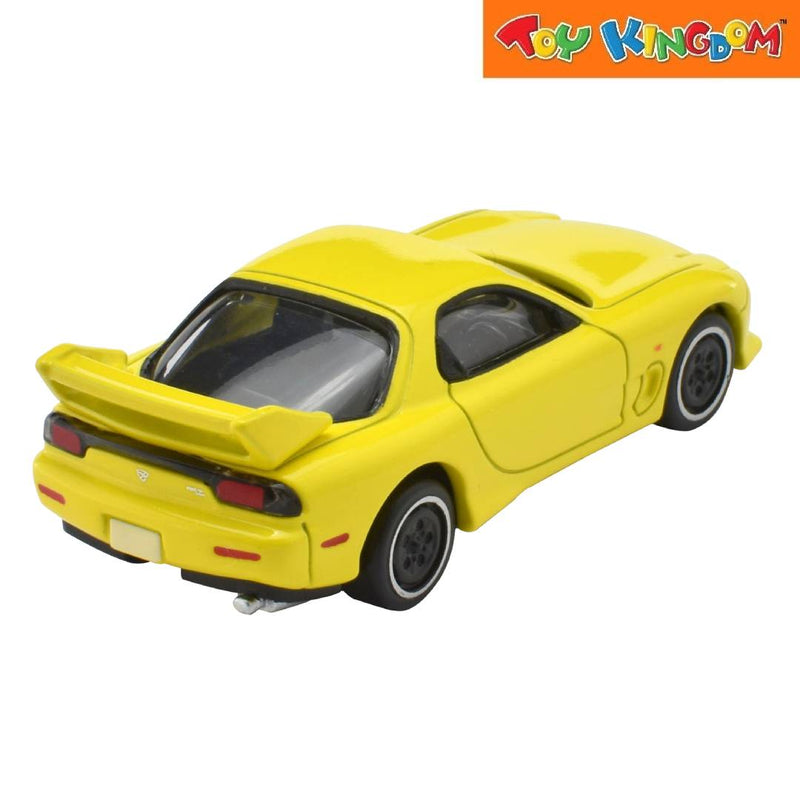 Tomica PRM Unlimited 12 Initial D RX7 Takahashi Keisuke Yellow Die-cast