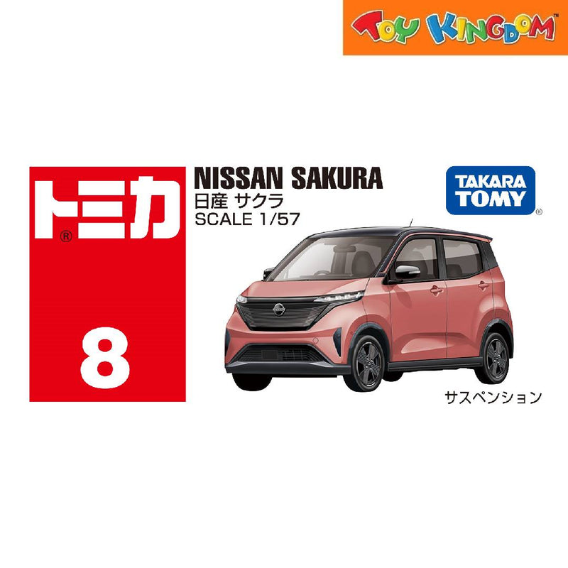 Tomica No. 8 12 Nissan Sakura Box Die-cast | Toy Kingdom