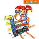 Hot Wheels City Ultimate Garage Playset + Free 20 pcs Basic Car