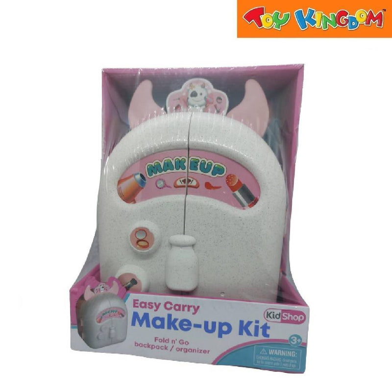 KidShop Easy Carry Make-up Kit Fold N' Go Backpack Organizer Playset