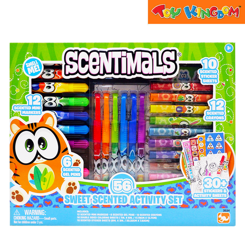 Kangaru Scentimals 56pcs Sweet Scented Activity Set