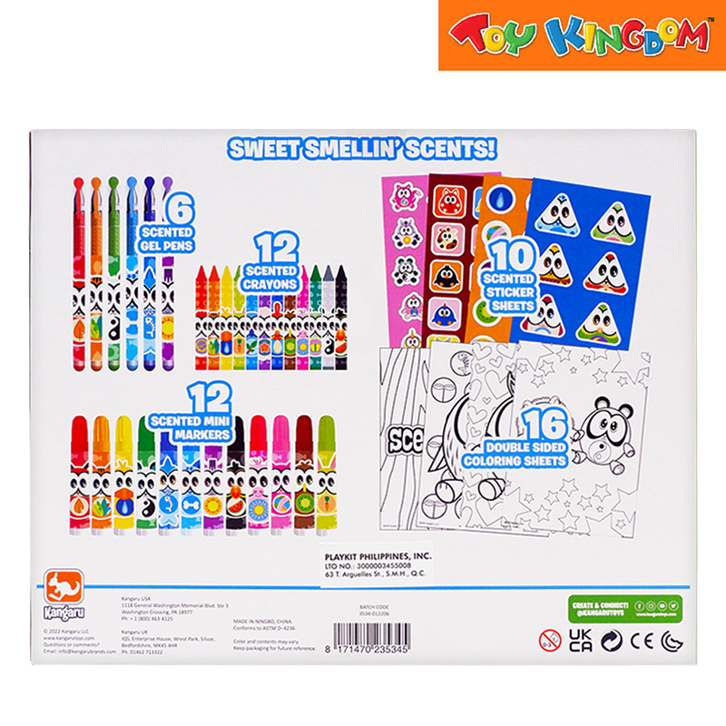 Kangaru Scentimals 56pcs Sweet Scented Activity Set