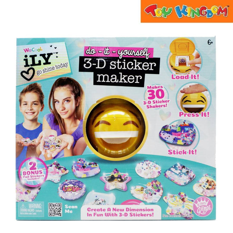 We Cool DIY 3D Sticker Maker