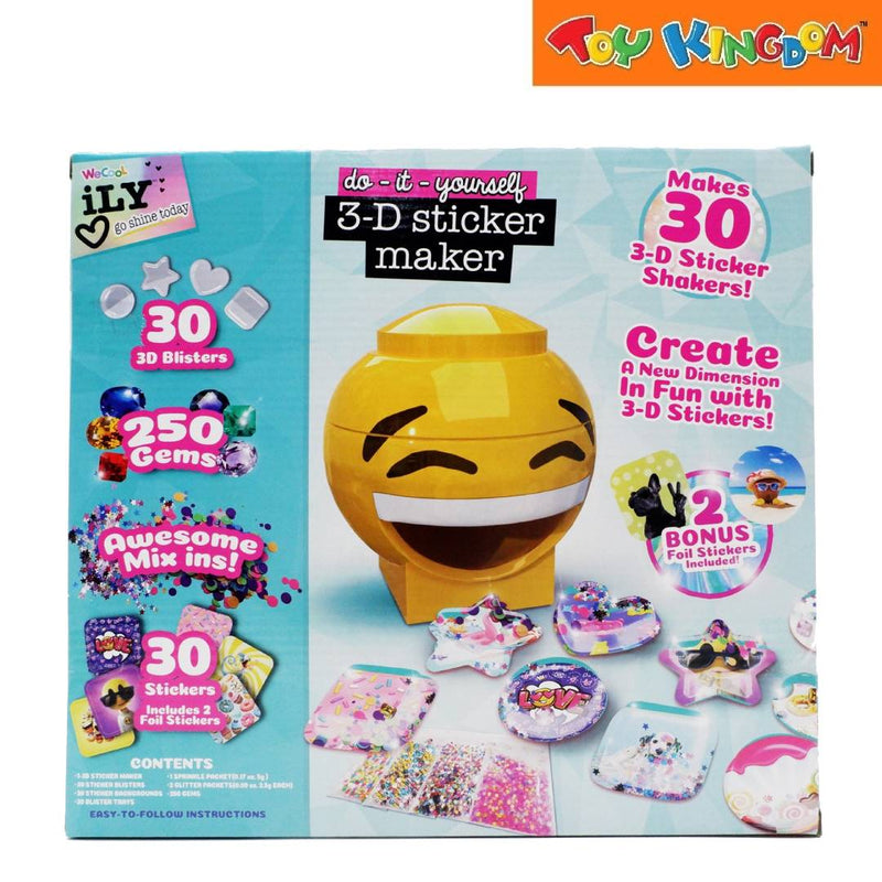 We Cool DIY 3D Sticker Maker