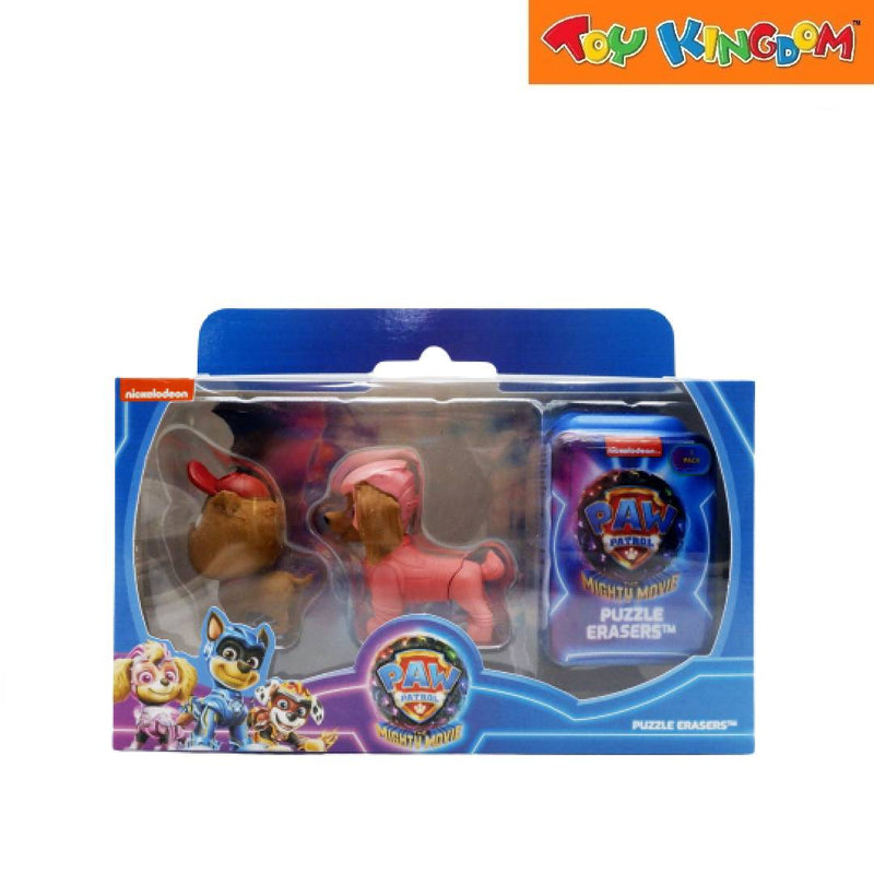 Paw Patrol The Mighty Movie 3D 3pcs Puzzle Erasers