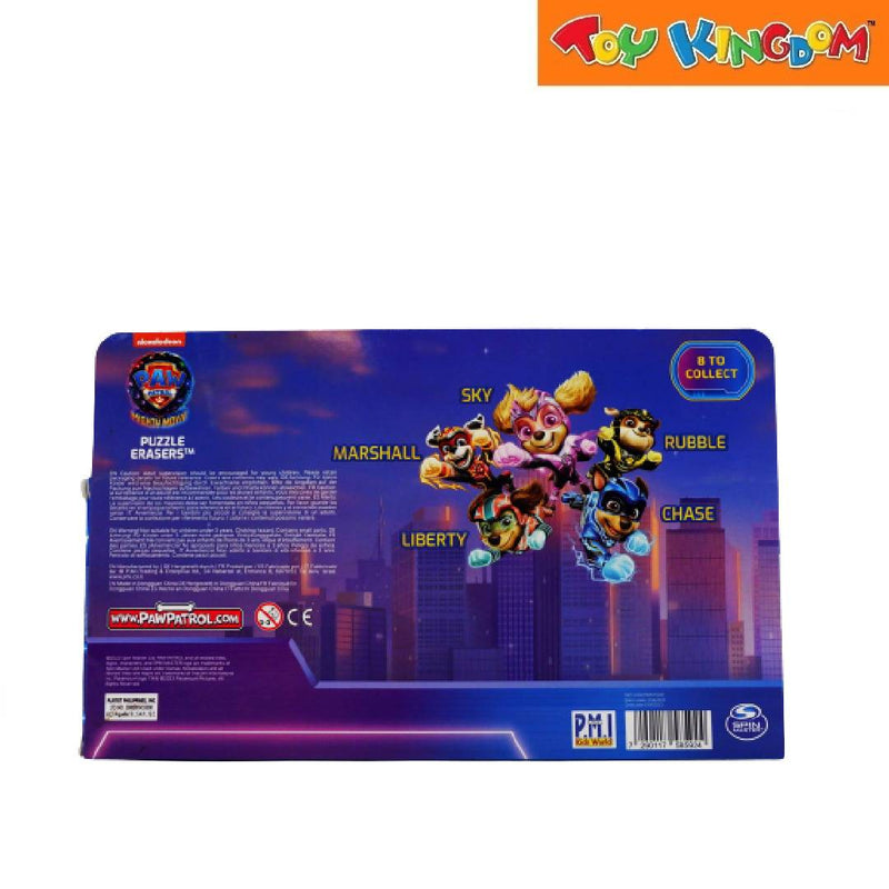 Paw Patrol The Mighty Movie 3D 5pcs Puzzle Erasers