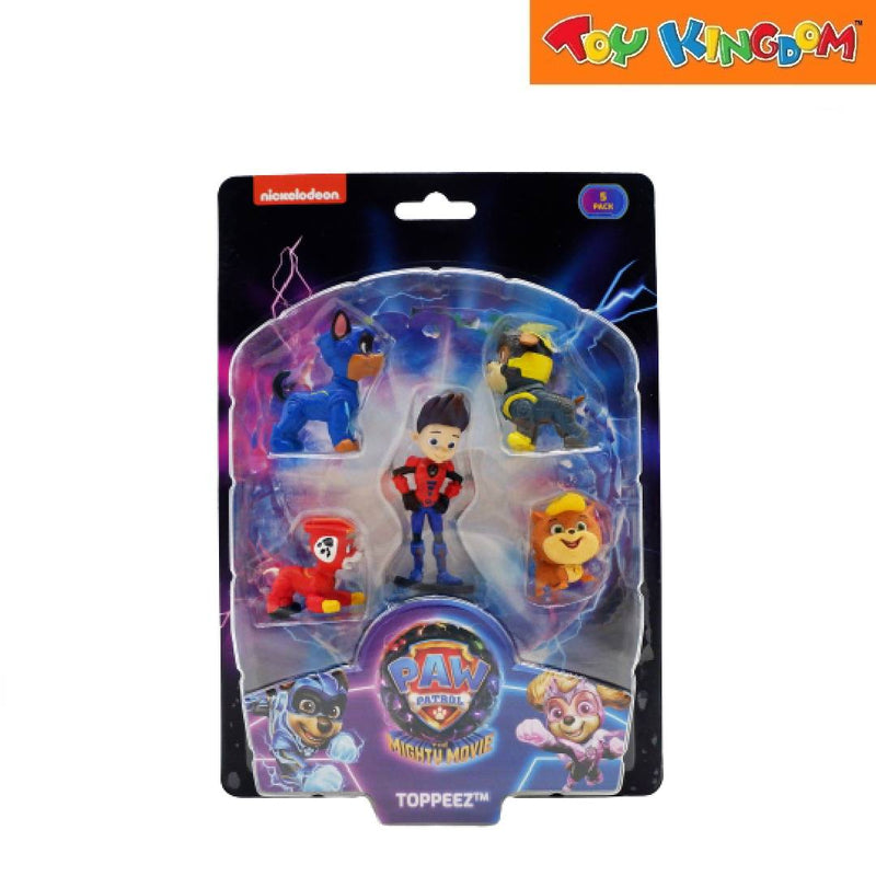 Paw Patrol The Mighty Movie 5pcs Blister Pencil Toppers