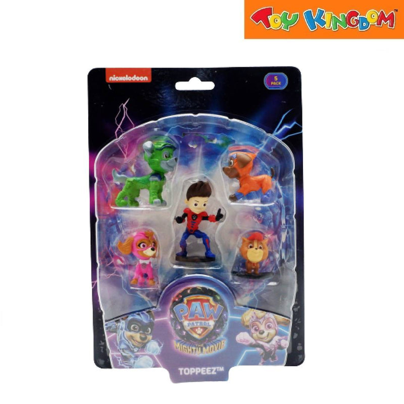 Paw Patrol The Mighty Movie 5pcs Blister Pencil Toppers
