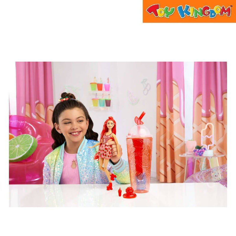 Barbie Watermelon Crush Pop Reveal Barbie Juicy Fruits Series Doll