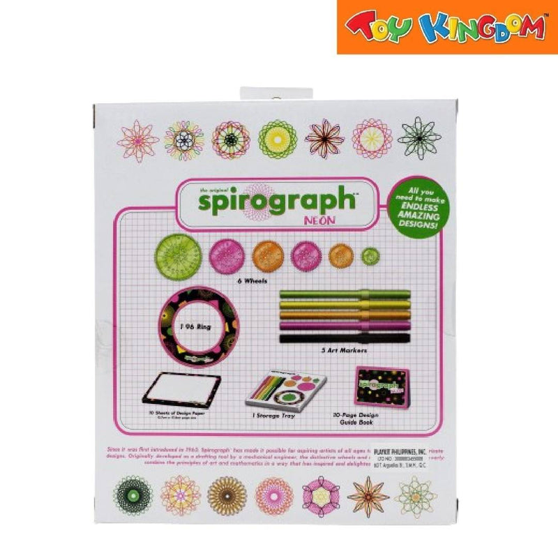 Spirograph Neon Drawing Kit
