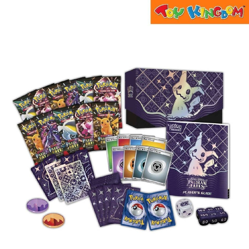 Pokemon Scarlet & Violet Paldean Fates Elite Trainer Box Trading Card Game