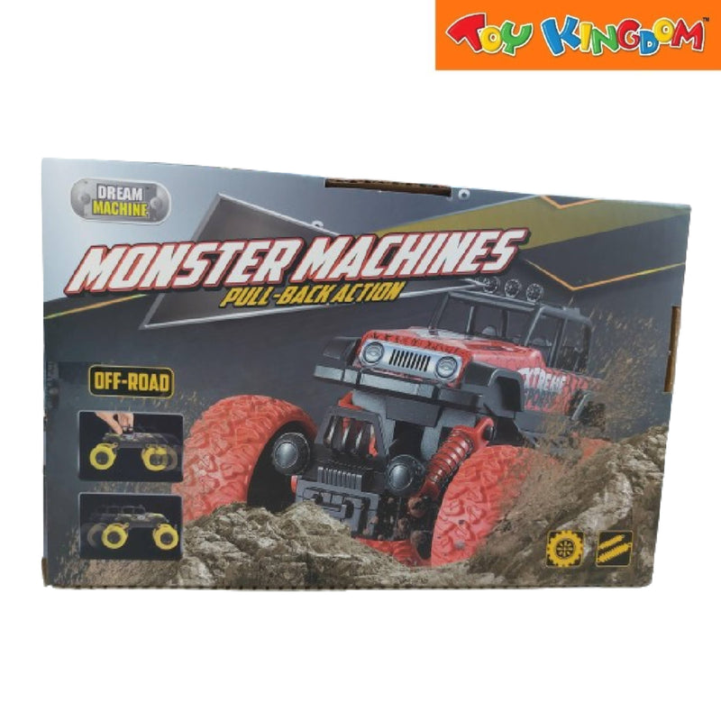 Dream Machine Pull Back Action Santa's Off Road Vehicle