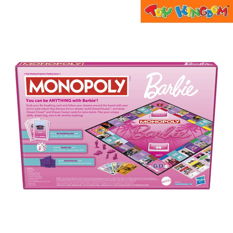 Hasbro Gaming Monopoly Barbie