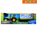 Teamsterz Country Life Tractor And Trailer Green Die-cast