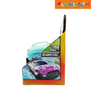 Teamsterz Colour Change Race Car Green/White 4 inch Die-cast