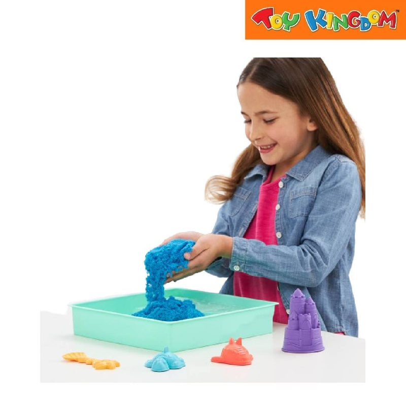 Kinetic Sand Blue Sandbox Set