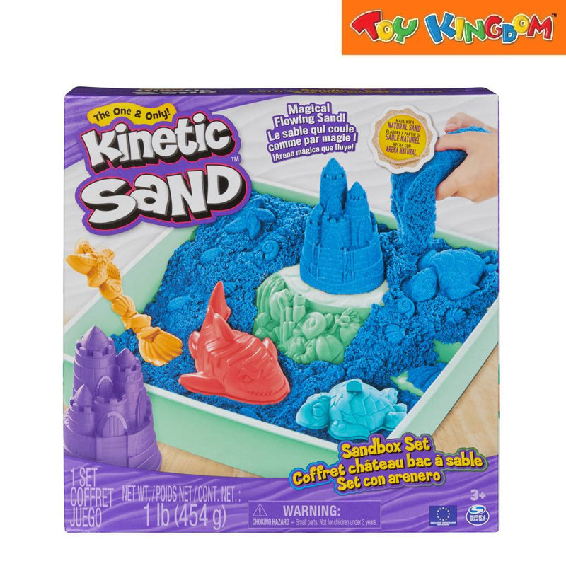 Kinetic Sand Blue Sandbox Set
