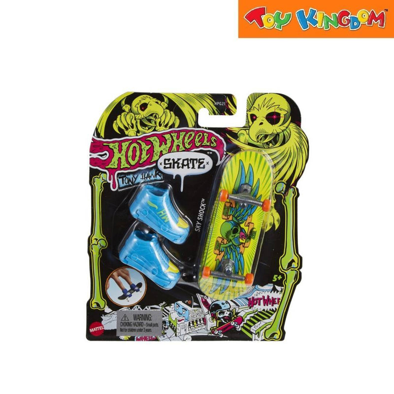 Hot Wheels Skate Neon Bones Finger Tony Hawk Finger Board