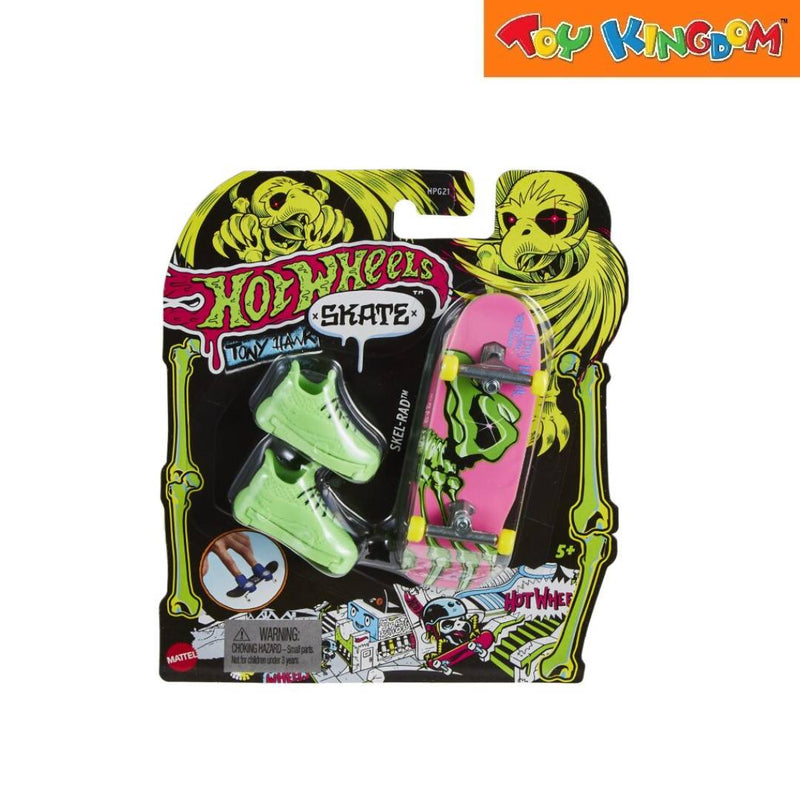 Hot Wheels Skate Neon Bones Finger Tony Hawk Finger Board