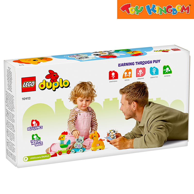Lego 10412 DUPLO Animal Train 19pcs Building Blocks Toy Kingdom