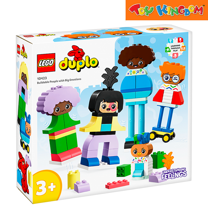 Lego 10423 DUPLO Buildable People With Big Emotions 71pcs Building Blocks