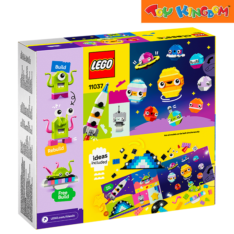 Lego 11037 Classic Creative Space Planets 450pcs Building Blocks