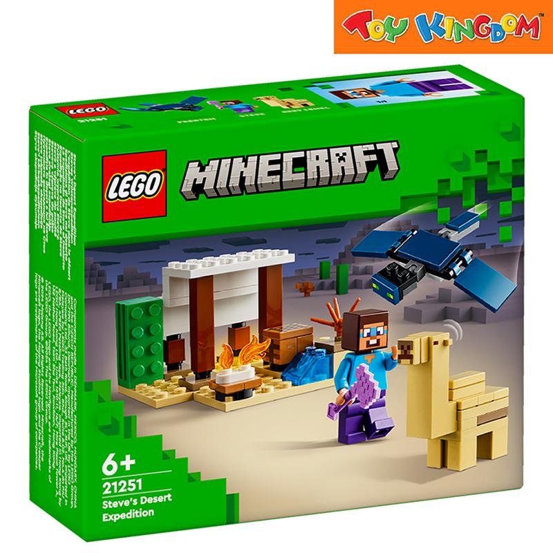 Lego 21251 Minecraft Steve's Desert Expedition 75pcs Building Blocks