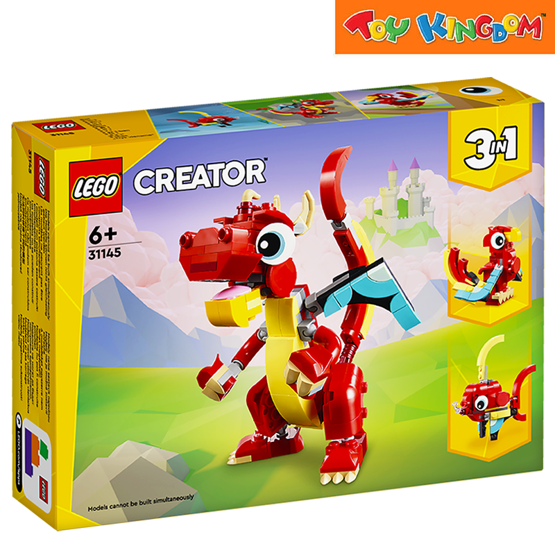 Lego 31145 Creator 3IN1 Red Dragon 149pcs Building Blocks