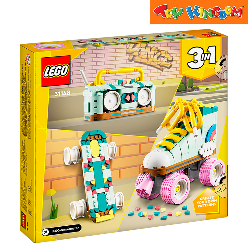 Lego 31148 Creator 3IN1 Retro Roller Skate 342pcs Building Blocks