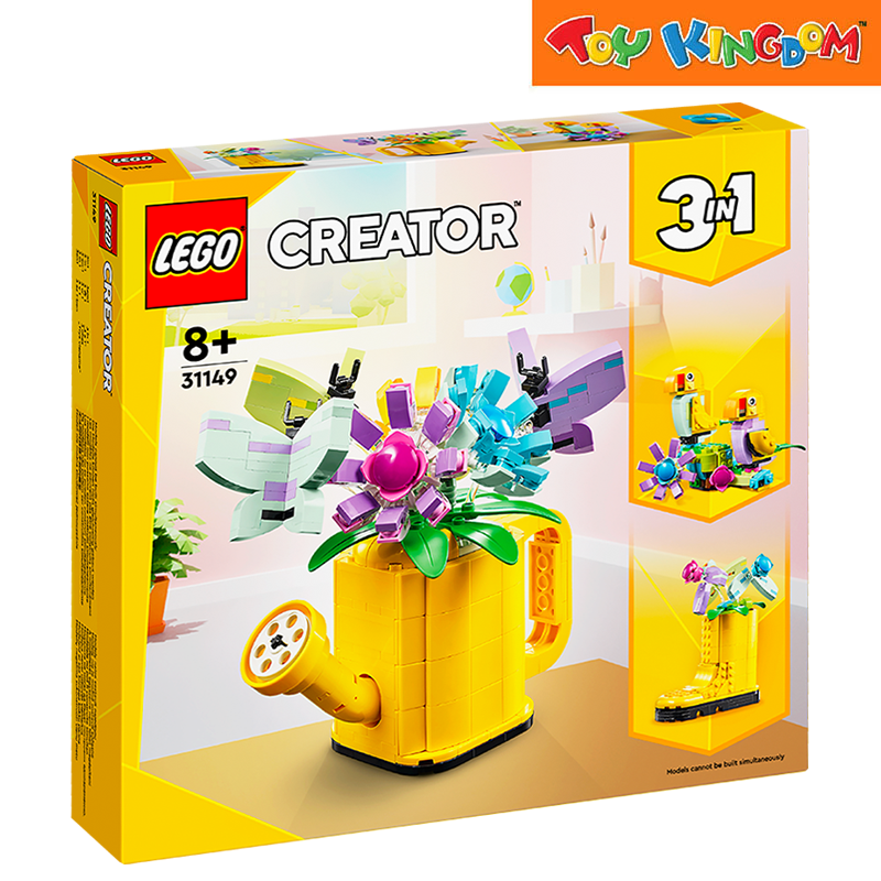 Lego 31149 Creator Flowers In Watering Can 420pcs Building Blocks