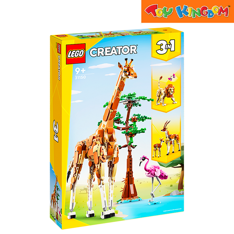 Lego 31150 Creator Wild Safari Animals 780pcs Building Blocks